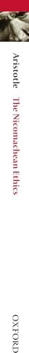 The Nicomachean Ethics (Oxford World's Classics) by Aristotle