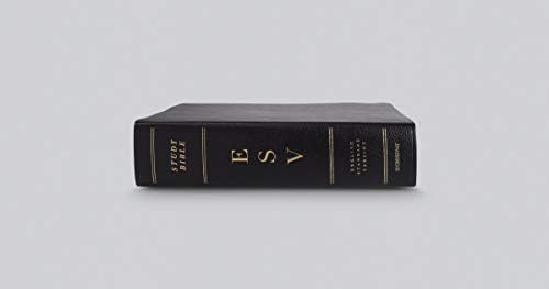 ESV Study Bible (Bonded Leather, Black) by ESV Bibles