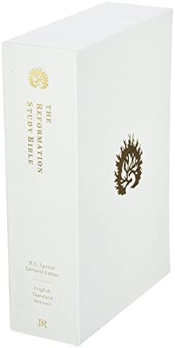 Reformation Study Bible (2015) ESV, Leather-Like Brick Red by R.C. Sproul