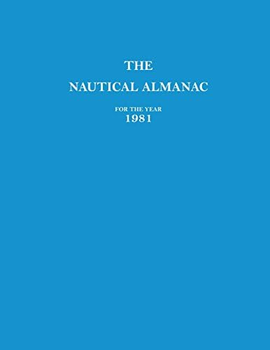 1981 Nautical Almanac by Usno Nautical Almanac Office