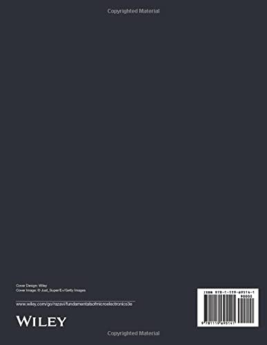 Fundamentals of Microelectronics by Behzad Razavi