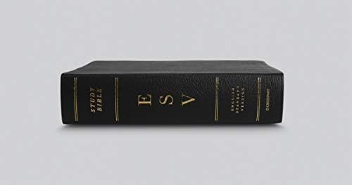 ESV Study Bible (Genuine Leather, Black): Holy Bible, English Standard Version by ESV Bibles