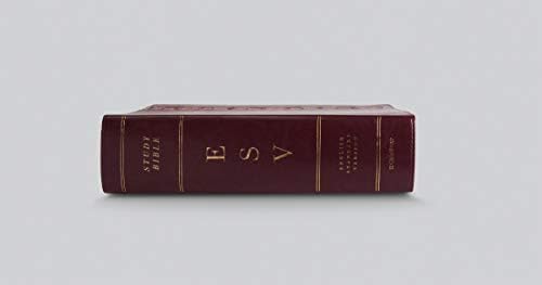 ESV Study Bible, Large Print (TruTone, Mahogany, Trellis Design) by ESV Bibles