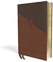 NIV, Halley's Study Bible (A Trusted Guide Through Scripture), Leathersoft, Brown, Red Letter, Comfort Print: Making the Bible's Wisdom Accessible Through Notes, Photos, and Maps by Zondervan