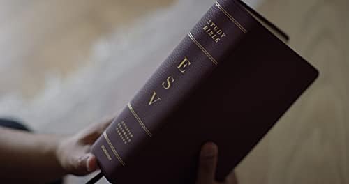 ESV Study Bible, Large Print (Bonded Leather, Burgundy): Holy Bible, English Standard Version by ESV Bibles