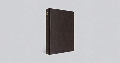 ESV Single Column Journaling Bible, Large Print (TruTone, Deep Brown): Holy Bible, English Standard Version by ESV Bibles