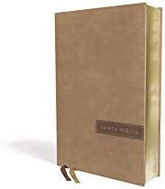 NBLA, Santa Biblia, Ultrafina, Letra grande, Leathersoft, Beige, Palabras de Jesús en rojo (Spanish Edition) by NBLA-Nueva Biblia de Las Américas