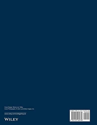 Elementary Differential Equations and Boundary Value Problems, Student Solutions Manual by William E. Boyce