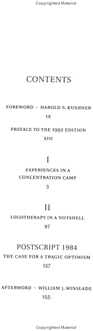 Man's Search for Meaning by Viktor E. Frankl