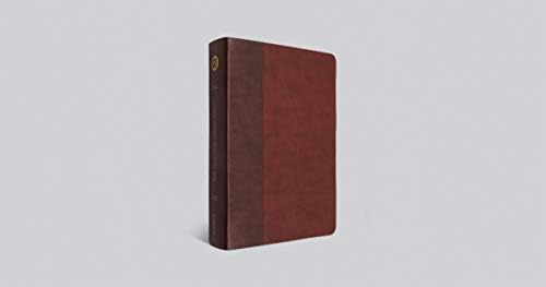 ESV Single Column Journaling Bible, Large Print (TruTone, Burgundy/Red, Timeless Design): Holy Bible, English Standard Version by ESV Bibles