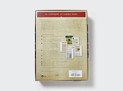 RVR, Biblia de estudio trasfondo cultural (El contexto lo cambia todo), Leathersoft, Rojo vino, Interior a color, Comfort Print: Explora el mundo antiguo de la Escritura (Spanish Edition) by Vida