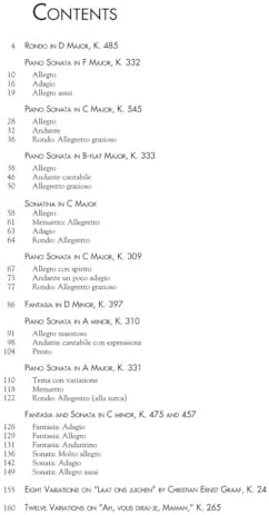 Mozart: Favorite Piano Works | 12 Classical Piano Sonatas Fantasias and Variations | Intermediate to Advanced Piano Sheet Music Collection | Essential ... (Schirmer's Library of Musical Classics) by Wolfgang Amadeus Mozart