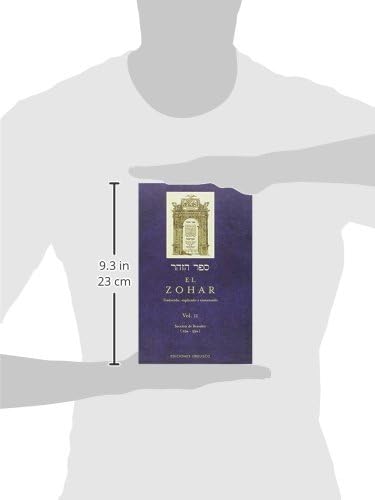 El Zohar (Vol. 2): TRADUCIDO, EXPLICADO Y COMENTADO (Spanish Edition) by RABI SHIMON BAR IOJAI