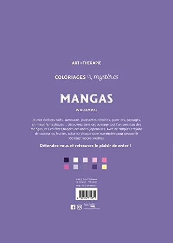 Coloriages mystères - Mangas by William Bal