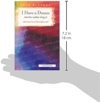 I Have a Dream/ Also Letter from Birmingham Jail (Tale Blazers) by Jr. King, Martin Luther