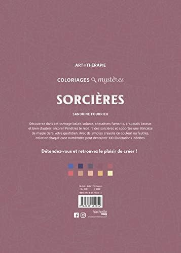 Coloriages Mystères - Sorcières by Sandrine Fourrier