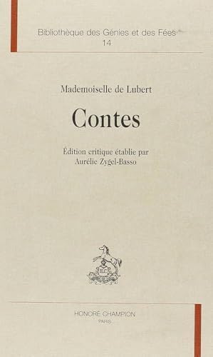 Contes by Marie-Madeleine de Lubert