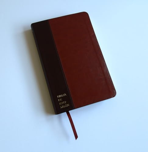 Biblia Católica Biblia de Jerusalén Latinoamericana símil piel marrón / Spanish Jerusalem Bible, Latinamerican Brown leathersoft (Spanish Edition) by Biblia de Jerusalén