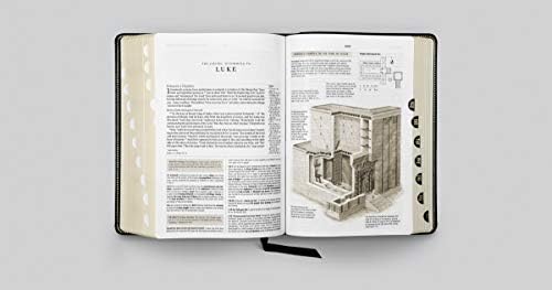 ESV Study Bible, Large Print (Black, Indexed) by ESV Bibles