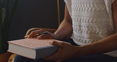 ESV Journaling Study Bible (Cloth over Board, Blush/Ochre, Floral Design): Holy Bible, English Standard Version by ESV Bibles