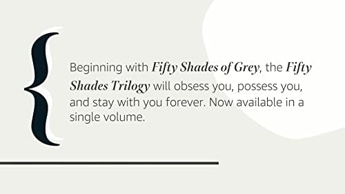 Fifty Shades Trilogy (Fifty Shades of Grey / Fifty Shades Darker / Fifty Shades Freed) by E L James