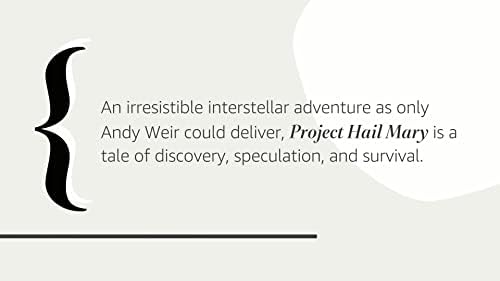 Project Hail Mary: A Novel by Andy Weir