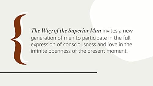 The Way of the Superior Man: A Spiritual Guide to Mastering the Challenges of Women, Work, and Sexual Desire (20th Anniversary Edition) by David Deida