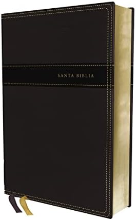NVI, Santa Biblia, Revisión 2022, Ultrafina, Letra Gigante, Leathersoft, Negro, Palabras de Jesús en Rojo, Comfort Print (Spanish Edition) by Nueva Versión Internacional