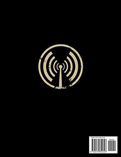 HAM Radio Log Book For Serious Operators: Logbook Journal Notebook For Amateur Radio Operator - Up To 4165 Unique Entries - Track All Communications ... Grunge Black And Beige Design Series) by Rufus Mack Archibald