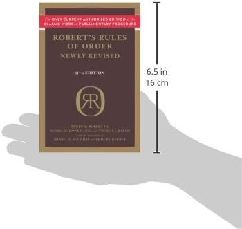 Robert's Rules of Order Newly Revised by Henry M. Robert III