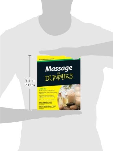 Massage For Dummies (For Dummies Series) by Steve Capellini