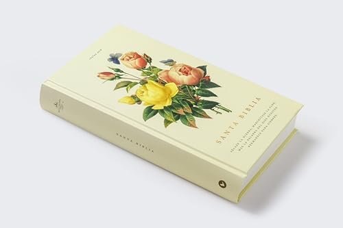 RVR60, Santa Biblia, Premio y Regalo, Letra grande, Tapa dura, Floral, Palabras de Jesús en Rojo, Comfort Print (Spanish Edition) by Vida