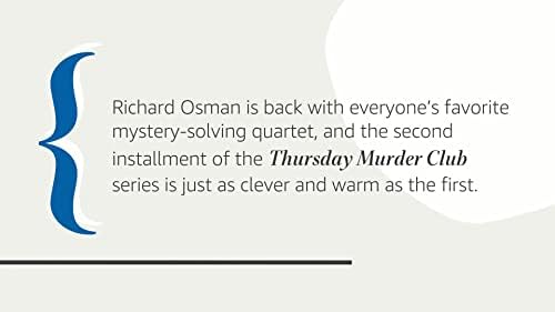 The Man Who Died Twice: A Thursday Murder Club Mystery by Richard Osman