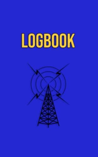Logbook (blue): Amateur Radio Call Log Book | Parks on the Air Call Logbook | Ham radio mobile call logbook (Amateur Radio Parks on the Air Call Logbooks) by Krystine Marie