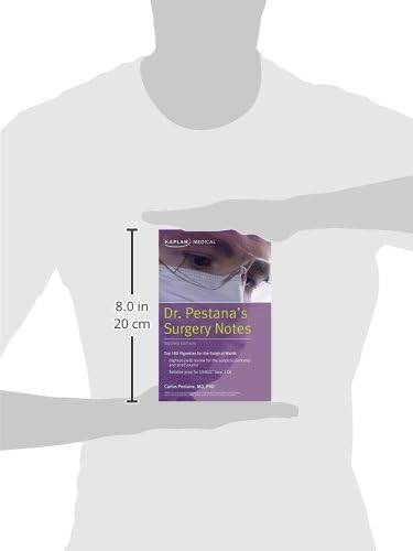 Dr. Pestana's Surgery Notes: Top 180 Vignettes for the Surgical Wards (Kaplan Test Prep) by Dr. Carlos Pestana