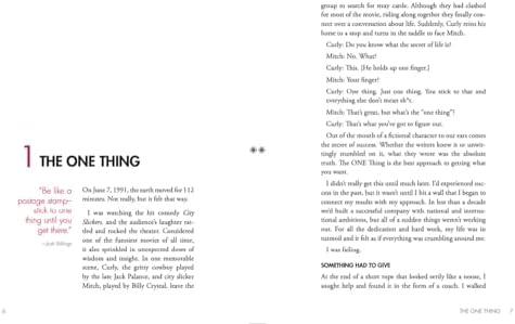 The ONE Thing: The Surprisingly Simple Truth About Extraordinary Results by Gary Keller