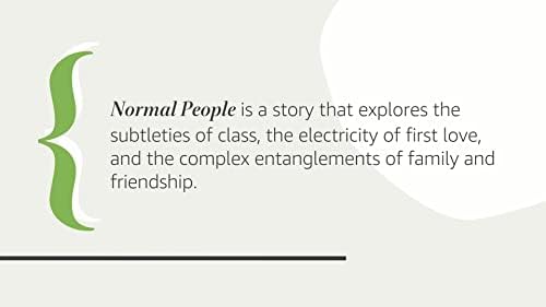 Normal People: A Novel by Sally Rooney