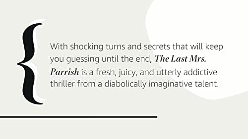 The Last Mrs. Parrish: A Reese's Book Club Pick by Liv Constantine