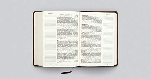 ESV Single Column Journaling Bible, Large Print (Bonded Leather, Mocha): Holy Bible, English Standard Version by ESV Bibles