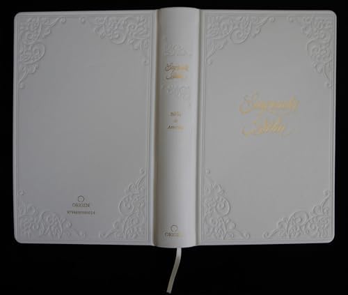 Biblia Católica: Letra grande. Símil piel blanca: boda, quinceañera, primera comu nión / Catholic Leathersoft White Bible: Bride, Quinceanera, First Communi (Spanish Edition) by Biblia de América