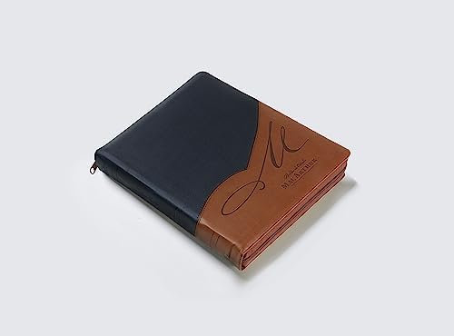 RVR60, Biblia de Estudio MacArthur, Letra grande, Leathersoft, Café, con Índice y Cierre (Spanish Edition) by John F. MacArthur