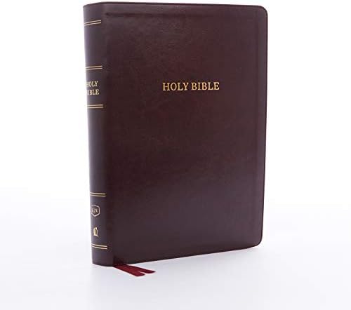 KJV Holy Bible: Super Giant Print with 43,000 Cross References, Deluxe Burgundy Leathersoft, Red Letter, Comfort Print: King James Version by Thomas Nelson