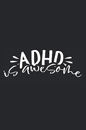 Adhd est génial: Journal 6x9 pour les habitudes quotidiennes, agenda, cahier, plans, journal de bord (TDAH, livre sur l'autisme) (French Edition) by When Colors Vibe Publishing