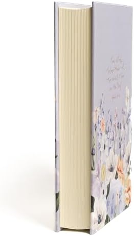 CSB Notetaking Bible, Large Print Hosanna Revival Edition, Lavender/Peach Cloth Over Board, Black Letter, Single-Column, Journaling Space, Reading Plan, Easy-to-Read Bible Serif Type by CSB Bibles by Holman