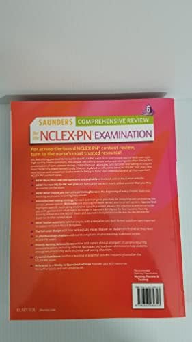 Saunders Comprehensive Review for the NCLEX-PN® Examination by Linda Anne Silvestri PhD RN ANEF FAAN