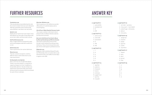 The Vocabulary Builder Workbook: Simple Lessons and Activities to Teach Yourself Over 1,400 Must-Know Words by Chris Lele