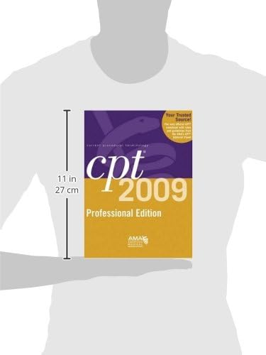 CPT 2009 Professional Edition (Current Procedural Terminology, Professional Ed. by AMA