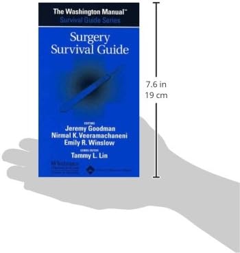 The Washington Manual Surgery Survival Guide by Jeremy Goodman MD