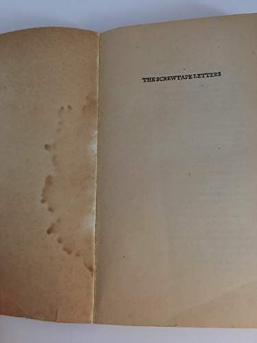 The Screwtape Letters: How a Senior Devil Instructs a Junior Devil in the Art of Temptation by C. S. Lewis