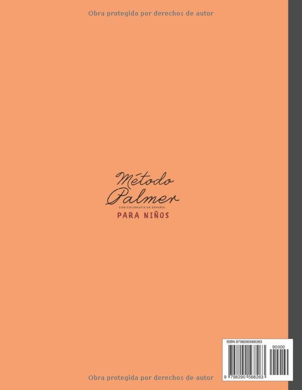 Método Palmer Con Caligrafía en Español Para Niños: Cuaderno de Caligrafía Cursiva Para Mejorar La Escritura Con Ejercicios, Letras y Oraciones (Spanish Edition) by Sisu Press